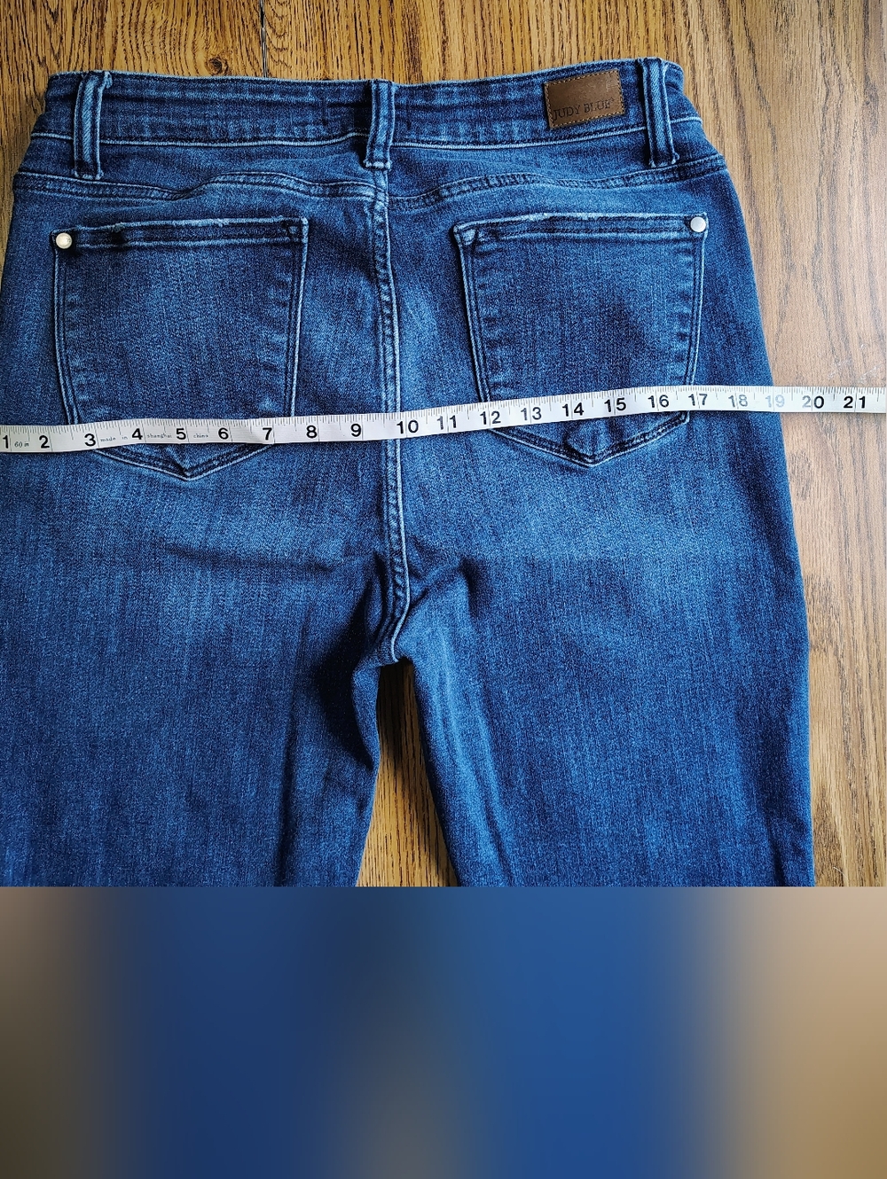 Judy Blue Women's Slim Bootcut Jeans Mid-Rise Dark Blue Stretch sz 30. - Picture 10 of 16